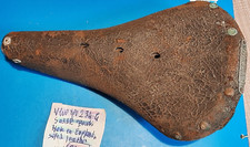 SELLA BROOKS MADE IN ENGLAND IN PELLE MASSELLO SELLA BICI CORSA