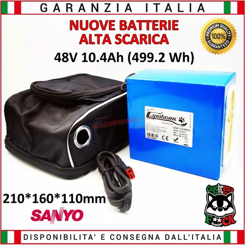 Batteria litio 48v 4ah - litio, 10.4ah
