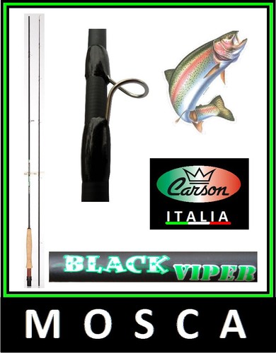 Canna carson mosca 6 piedi - e,