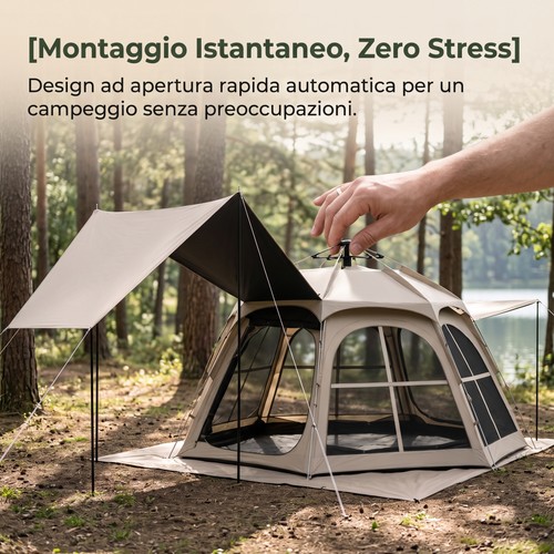 Tenda campeggio automatica - da,