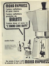 BIALETTI OMINO COI BAFFI MOKA