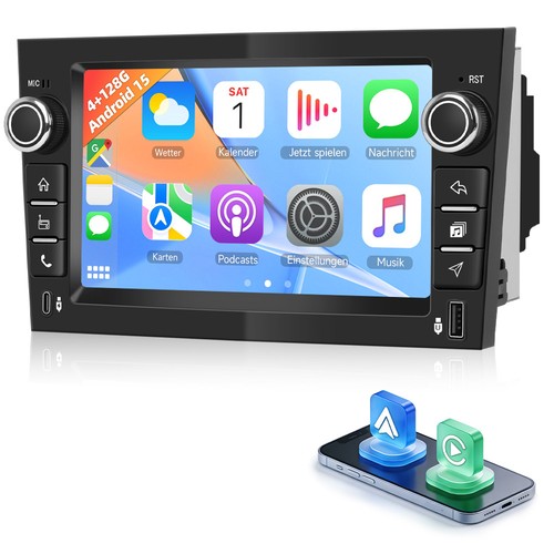 Autoradio 128g android 15 - 4+128g,