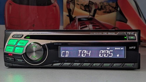 Alpine cde 9843r car - alpine, stereo