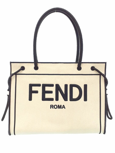 Borsa media shopper logo fendi - borsa,