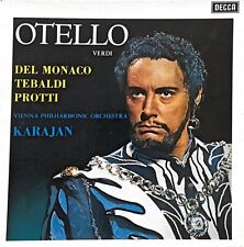 LP Verdi Otello Del Monaco Tabaldi Protti VIENNA PHILHARMONIC ORCHESTRA KARAJAN