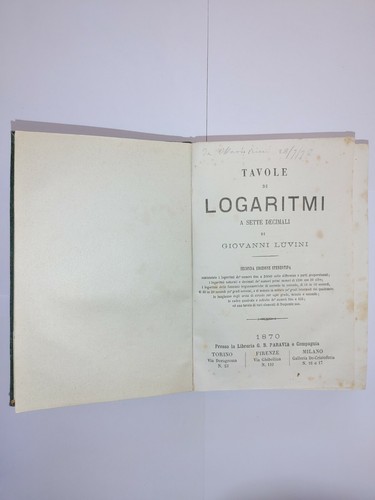 Logaritmi decimali luvini - logaritmi,
