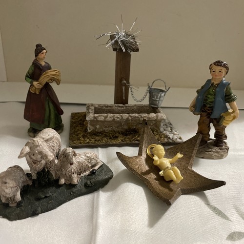 Lotto statuine presepe vintage