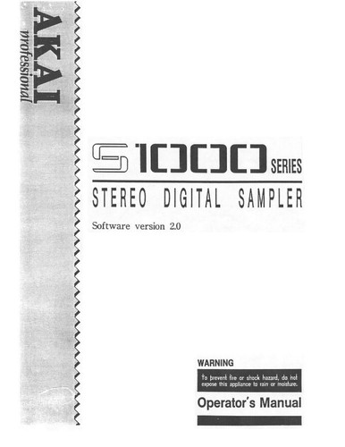 Akai s1000 digital - digital, sampler