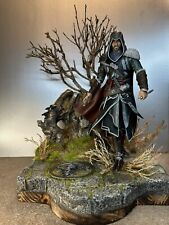 STATUA ASSASSIN'S CREED Relevations EZIO AUDITORE UBISOFT USATO Diorama