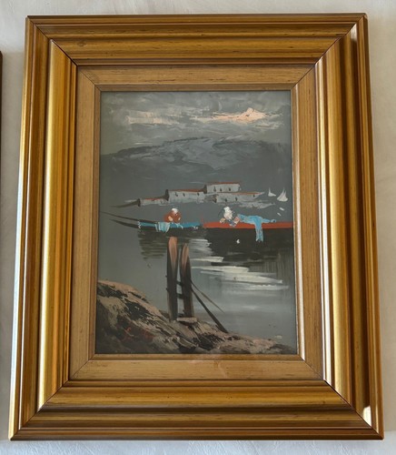 Paesaggio pittura olio tela - pittura,