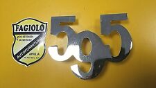 FREGIO " 595 " LOGO FIAT 500 F-L-R- SIGLA ACCIAIO CROMATO FIAT 500 ABARTH SPORT 