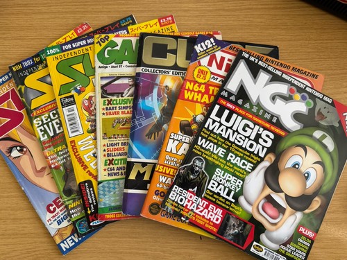 Classic 90s gaming magazines - classic,