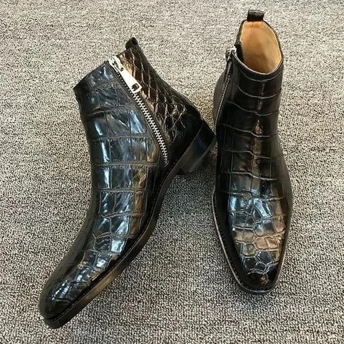 Stivaletti eleganti uomo fatti