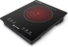 Grunkel - Piano cottura a induzione portatile con comandi touch e 8 livelli