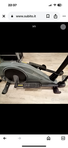 Vendo bici ellittica horizon - vendo,