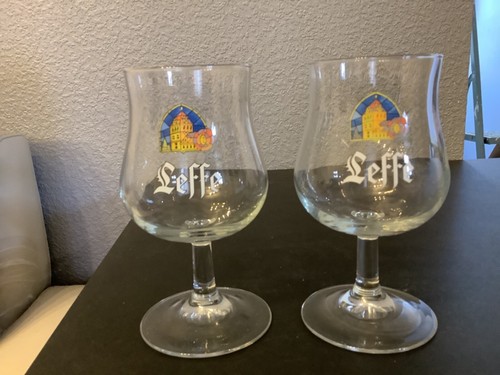 Duo verres leffe - de, tulipe