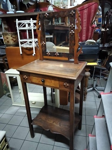 Pettiniera toilette noce 900 - pettiniera,