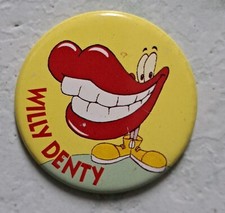 spilla Willy Denty - fast food Burghy, rara vintage
