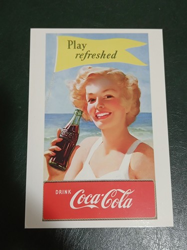 Cartolina coca cola play - coca-cola,