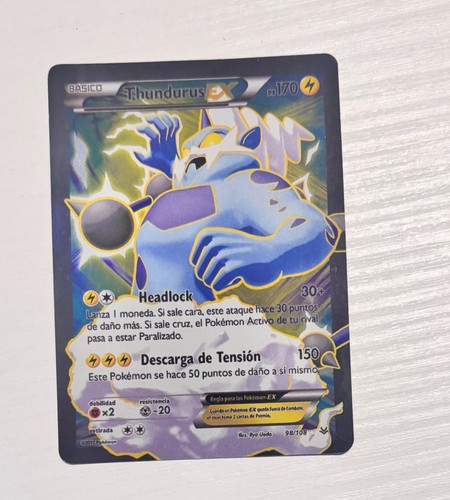 Carta pokemon thundurus - pokemon, "thundurus"