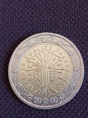 Francia euros 2000 - francia, un