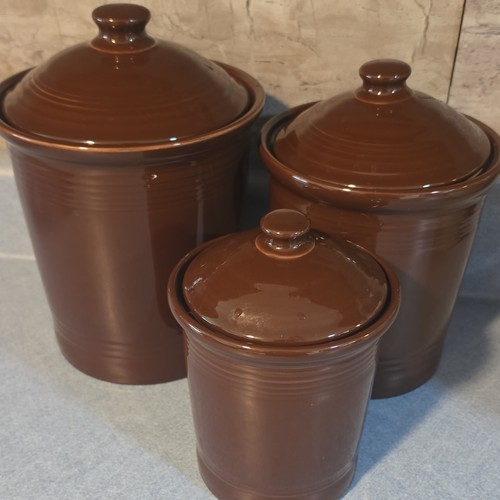 Set bidoni cucina ceramica - bidoni,