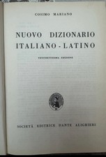 Cosimo Mariano, Dizionario