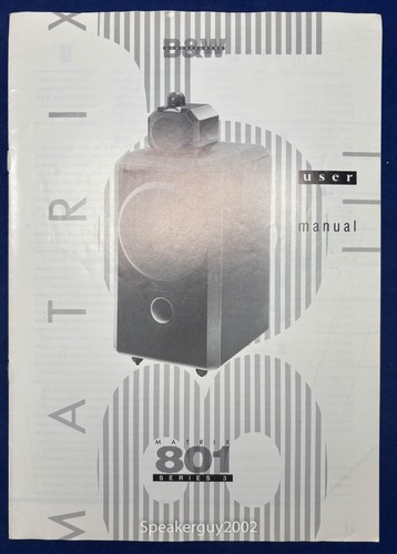 Manuale utente originale w - originale, b&w