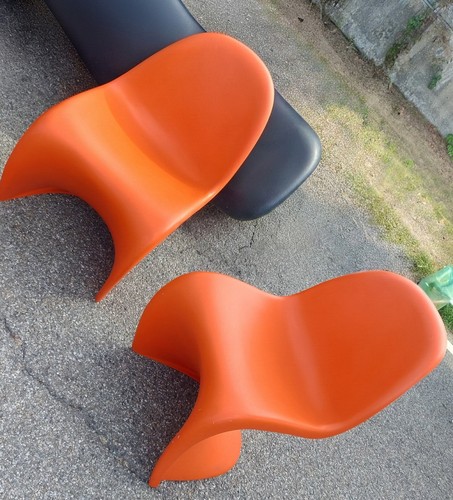 Coppia sedie verner panton - coppia,
