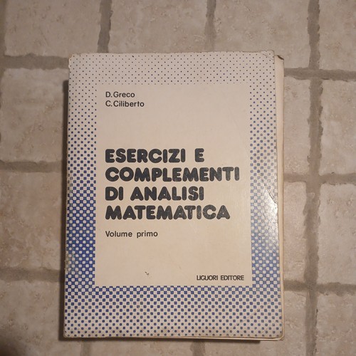 Greco ciliberto esercizi - ciliberto,