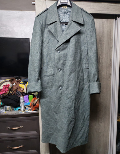 Cappotto lungo classico verde