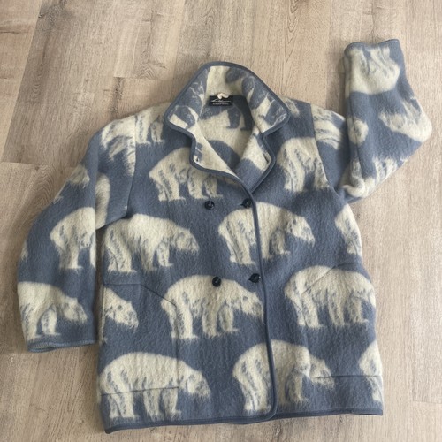 Cappotto coperta lana orso - coperta,