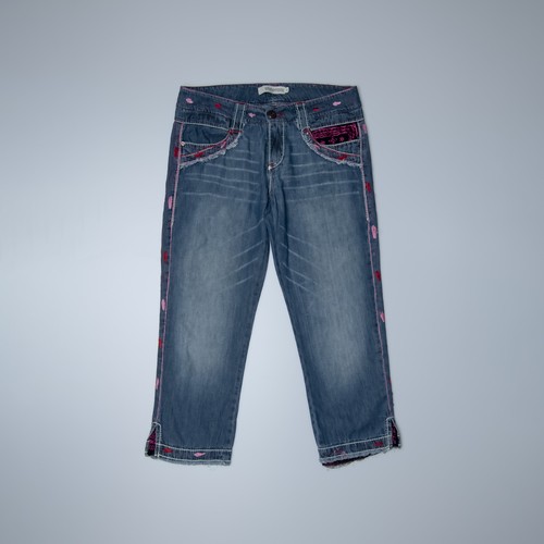 Pantaloni jeans ermanno - pantaloni,