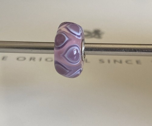 Trollbeads cuori viola - trollbeads,