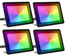4X Proiettore LED 100W RGB