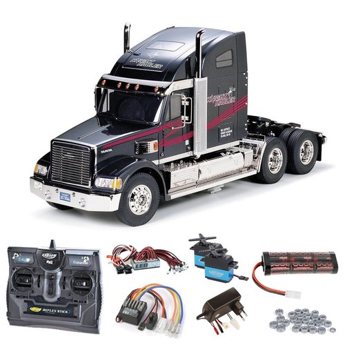Tamiya truck knight hauler set - knight,
