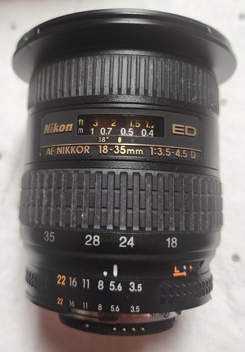 Nikon nikkor 35mm - nikon, 18-35mm