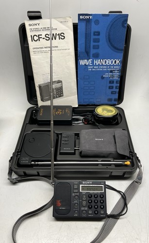 Radio sony icf sw1s - am, icf-sw1s