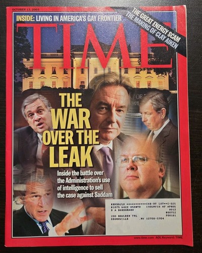 Time magazine october 2003 - magazine, 13,
