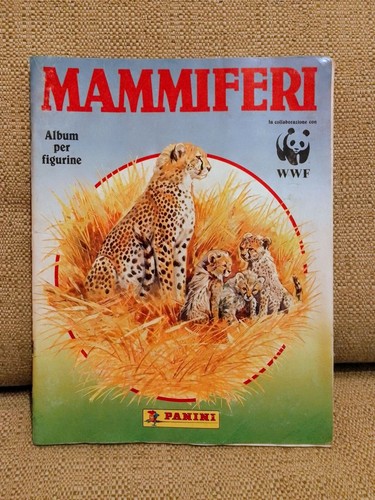 Mammiferi wwf album figurine - wwf,