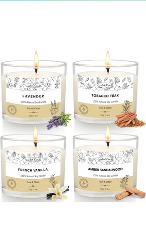 Candele profumate regalo set - profumate,,