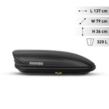 Baule box da tetto universale