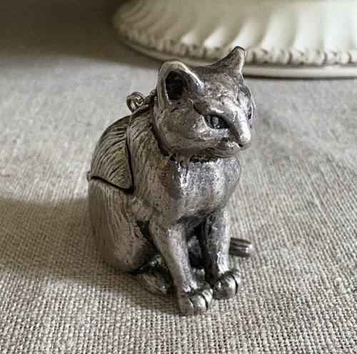 Gatto porta pillole - , metallo