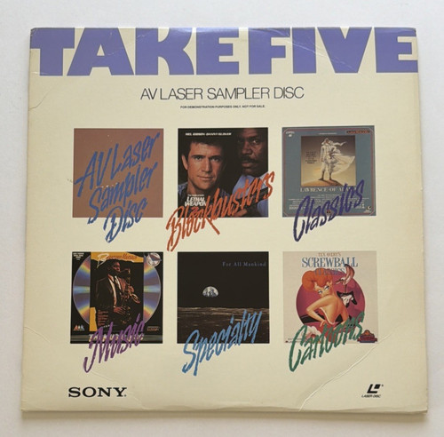 Take five laser sampler - take, five:
