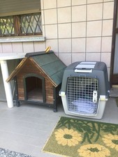 cuccia per cani taglia medio-grande esterno-cane meticcio-segugio 22 kg.