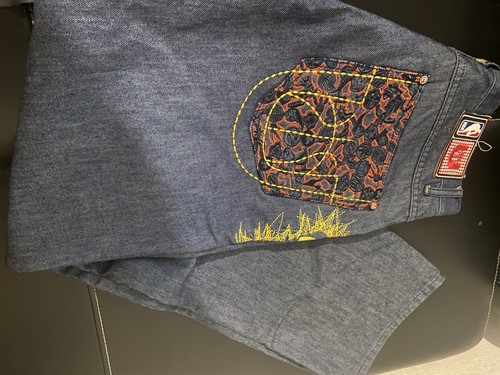 Jeans nba blu grezzo unk - jeans,