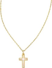 Collana con ciondolo croce