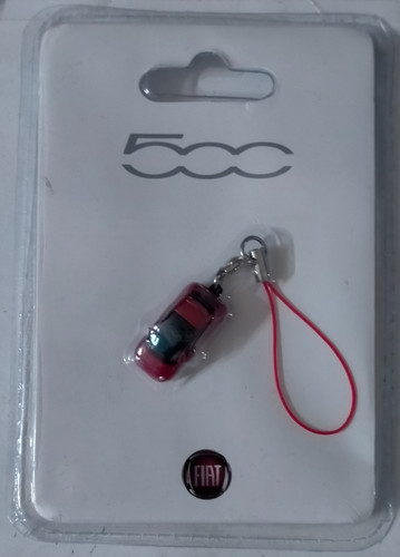 Fiat nuova 500 rossa charms - rossa,