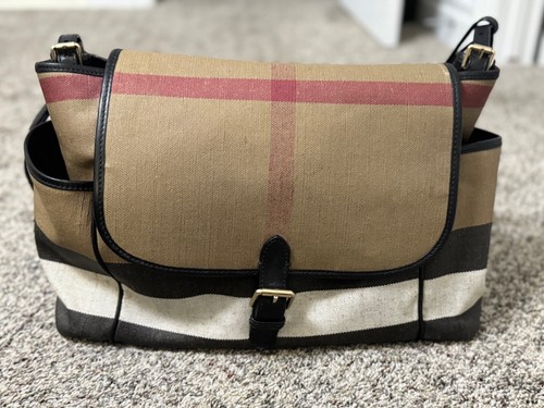 Burberry luxury diaper bag - luxury,