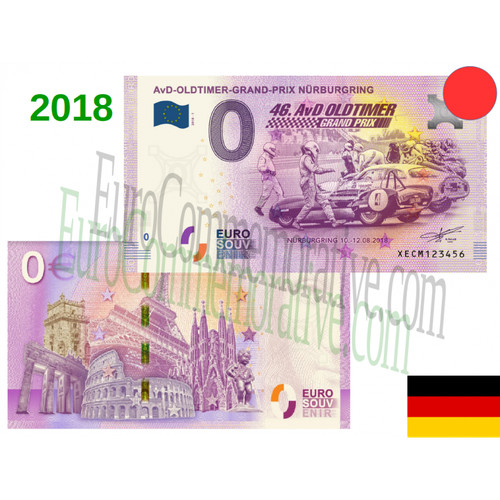 Billet souvenir 2018 allemagne - billet,